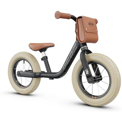 BERG Bicicleta sem pedais MOOV 12 2,5-5 anos, 12 polegadas, guiador e selim ajustáveis em altura, leve, rodas insufláveis BERG Bicicleta sem pedais MOOV 12 2,5-5 anos, 12 polegadas, guiador e selim ajustáveis em altura, leve, rodas insufláveis