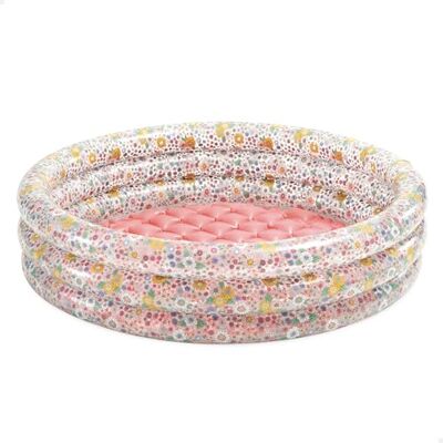 Intex Piscina insuflável infantil Sweet Blossom, 122 x 25 cm, altura da água 15 cm, três aros insufláveis, capacidade de 150 litros, com remendo de reparação, design floral, para crianças a partir de 2 anos (58427) Intex Piscina insuflável infantil Sweet Blossom, 122 x 25 cm, altura da água 15 cm, três aros insufláveis, capacidade de 150 litros, com remendo de reparação, design floral, para crianças a partir de 2 anos (58427)