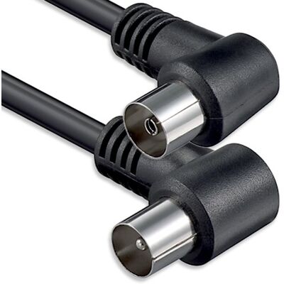 1aTTack.de 1aTTack Cabo coaxial para antena (conector coaxial F a conector coaxial F, blindagem dupla, 75 db/85 db/100 db/110 db/120 db/125 db) Koax Preto St-KU (2xWinkel) 75db 1,5 Metros 1aTTack.de 1aTTack Cabo coaxial para antena (conector coaxial F a conector coaxial F, blindagem dupla, 75 db/85 db/100 db/110 db/120 db/125 db) Koax Preto St-KU (2xWinkel) 75db 1,5 Metros