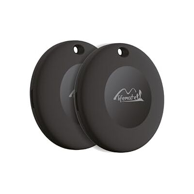 Lifemate Life Tag 2-Pack para Apple Localizador de objetos com rede Find My, resistente à água IP67, bateria de longa duração, fácil configuração para chaves, mochilas e carteiras Lifemate Life Tag 2-Pack para Apple Localizador de objetos com rede Find My, resistente à água IP67, bateria de longa duração, fácil configuração para chaves, mochilas e carteiras
