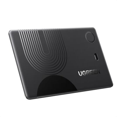UGREEN FineTrack Slim Wallet Localizador Tag compatível com Apple Find My (apenas iOS) automonomia 7 anos de resistência à água IP68 alarme 100 dB Tracker para carteiras, passaportes e bagagem UGREEN FineTrack Slim Wallet Localizador Tag compatível com Apple Find My (apenas iOS) automonomia 7 anos de resistência à água IP68 alarme 100 dB Tracker para carteiras, passaportes e bagagem