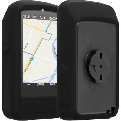 kwmobile Capa GPS compatível com Wahoo Elemnt Roam V3 capa de silicone para navegador de bicicleta kwmobile Capa GPS compatível com Wahoo Elemnt Roam V3 capa de silicone para navegador de bicicleta