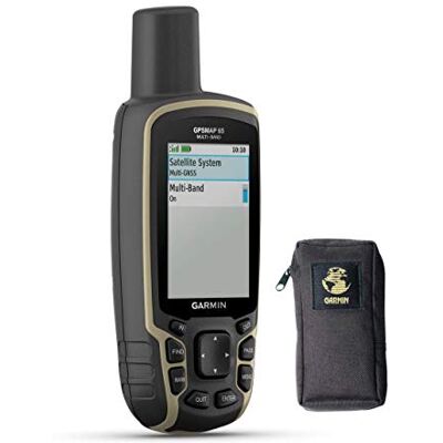 Garmin 010-02451-01 GPSMAP 65 Dispositivo de navegação portátil ao ar livre GPS com mala de transporte Garmin 010-02451-01 GPSMAP 65 Dispositivo de navegação portátil ao ar livre GPS com mala de transporte