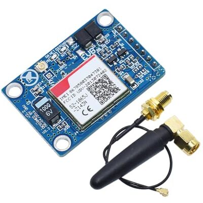 DollaTek 800 L V2.0 5 V módulo sem fios gsm GPRS quadribanda com tampa de cabo de antena M105 DollaTek 800 L V2.0 5 V módulo sem fios gsm GPRS quadribanda com tampa de cabo de antena M105