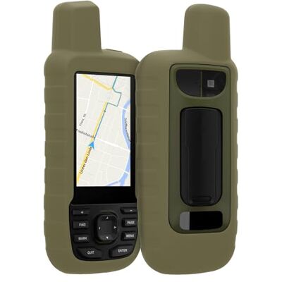 kwmobile Capa compatível com Garmin GPSMAP 66sr / GPSMAP 67 capa de silicone para navegador GPS Cover verde kwmobile Capa compatível com Garmin GPSMAP 66sr / GPSMAP 67 capa de silicone para navegador GPS Cover verde