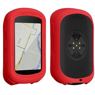 kwmobile Capa para GPS compatível com Garmin Edge 840 / Edge 540 capa para navegador de bicicleta em vermelho kwmobile Capa para GPS compatível com Garmin Edge 840 / Edge 540 capa para navegador de bicicleta em vermelho