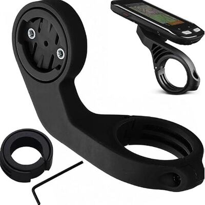kwmobile Suporte GPS compatível com Garmin Edge suporte guiador suporte guiador bicicleta para navegador GPS preto kwmobile Suporte GPS compatível com Garmin Edge suporte guiador suporte guiador bicicleta para navegador GPS preto