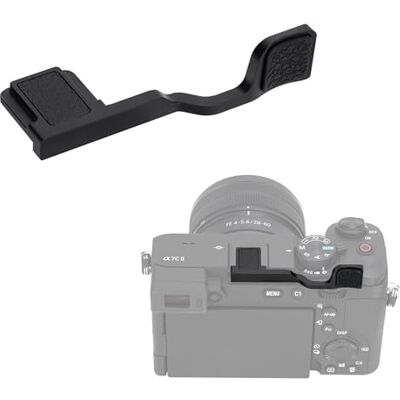 JJC A7CII A7CR Punho de polegar para cima para Sony A7CII A7CR ILCE-7 cm2 ILCE-7CR câmera, aderência melhorada para fotografar com uma só mão JJC A7CII A7CR Punho de polegar para cima para Sony A7CII A7CR ILCE-7 cm2 ILCE-7CR câmera, aderência melhorada para fotografar com uma só mão