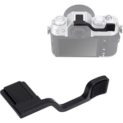 JJC XT50 Punho de polegar para cima para Fuji X-T50 câmera, aderência melhorada para fotografar com uma só mão, preto JJC XT50 Punho de polegar para cima para Fuji X-T50 câmera, aderência melhorada para fotografar com uma só mão, preto