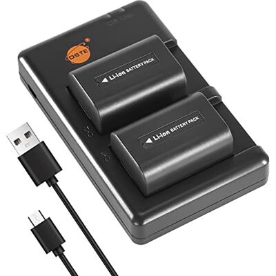 DSTE 2 peças NP-FV50 (1300 mAh/7,4 V) bateria carregador compatível para Sony HDR-CX380, HDR-CX430V, HDR-CX900, HDR-CX260V, HDR-CX760V, HDR-PJ200, HDHDHDHDR, HDR, HD. R-PJ22 30, HDR-PJ340 DSTE 2 peças NP-FV50 (1300 mAh/7,4 V) bateria carregador compatível para Sony HDR-CX380, HDR-CX430V, HDR-CX900, HDR-CX260V, HDR-CX760V, HDR-PJ200, HDHDHDHDR, HDR, HD. R-PJ22 30, HDR-PJ340