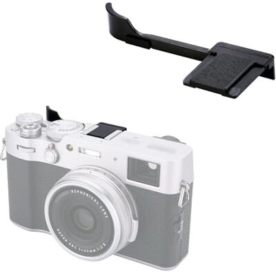 JJC Punho de metal com polegar para cima para Fujifilm Fuji X100VI X100V X100T X100F XE4 XE3 preto JJC Punho de metal com polegar para cima para Fujifilm Fuji X100VI X100V X100T X100F XE4 XE3 preto