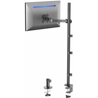 Suporte de monitor de altura extra VIVO - Poste de 39 polegadas - Compatível com telas de 13-32 polegadas Suporte de monitor de altura extra VIVO - Poste de 39 polegadas - Compatível com telas de 13-32 polegadas