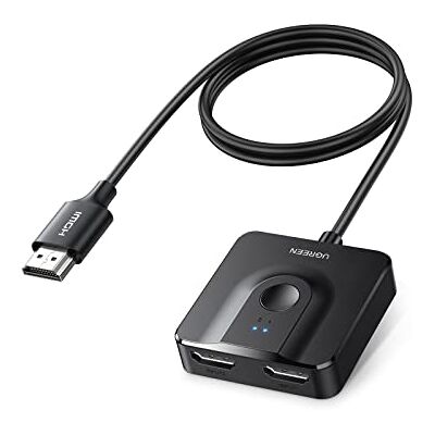 UGREEN HDMI Switch 4K 60Hz 2 entradas 1 saída bidirecional UGREEN HDMI Switch 4K 60Hz 2 entradas 1 saída bidirecional