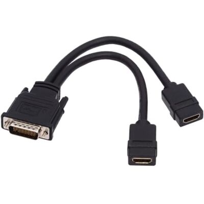 chenyang DMS-59Pin 1 a 2 HDMI 1.4 Splitter cabo de extensão para PC placa gráfica chenyang DMS-59Pin 1 a 2 HDMI 1.4 Splitter cabo de extensão para PC placa gráfica