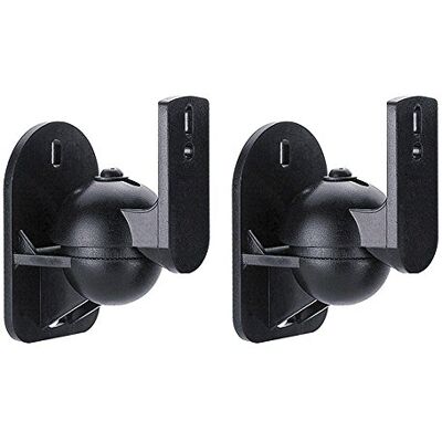 Maclean , 2 suportes de parede para altifalantes (2 unidades, suporta até 3,5 kg, HiFi, satélite) Maclean , 2 suportes de parede para altifalantes (2 unidades, suporta até 3,5 kg, HiFi, satélite)