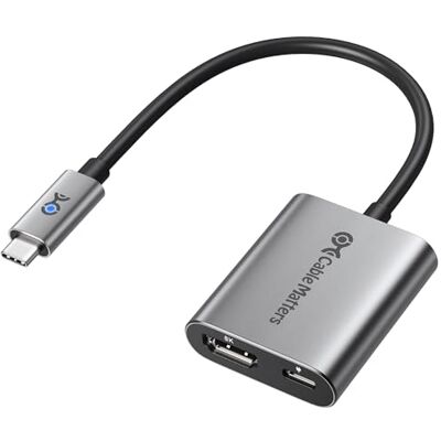 Cable Matters 48 Gbps 100 W adaptador USB-C HDMI 2.1 que aceita 120 Hz Cable Matters 48 Gbps 100 W adaptador USB-C HDMI 2.1 que aceita 120 Hz