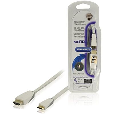 NEDIS Bandridge 1m HDMI miniHDMI m/m cabo HDMI HDMI tipo A (padrão) HDMI Type C (Mini) branco Cabos HDMI (1 m, HDMI tipo A (padrão), HDMI Type C (Mini), branco) NEDIS Bandridge 1m HDMI miniHDMI m/m cabo HDMI HDMI tipo A (padrão) HDMI Type C (Mini) branco Cabos HDMI (1 m, HDMI tipo A (padrão), HDMI Type C (Mini), branco)