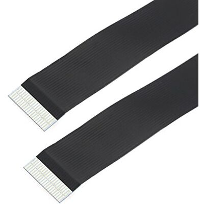 chenyang Cabo plano flexível de 0,3 mm de passo de 0,5 mm, 20 pinos, 0,5 m para conector HDMI, Raspberry Pi, GoPro, mini ecrã, dron, câmara, cardan chenyang Cabo plano flexível de 0,3 mm de passo de 0,5 mm, 20 pinos, 0,5 m para conector HDMI, Raspberry Pi, GoPro, mini ecrã, dron, câmara, cardan