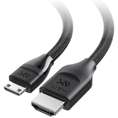 Cable Matters 48Gbps Cabo Mini HDMI para HDMI 2.1, 8K, 2 m Cable Matters 48Gbps Cabo Mini HDMI para HDMI 2.1, 8K, 2 m