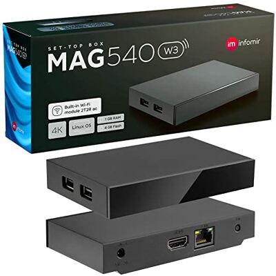HB-DIGITAL mag 540w3 Original Infomir & 4K Set Top Box reprodutor multimédia Internet TV recetor UHD 60FPS 2160p@60 FPS HDMI 2.1 4K e suporte HEVC USB3.0 Arm Cortex-A35 cabo HDMI HB-DIGITAL mag 540w3 Original Infomir & 4K Set Top Box reprodutor multimédia Internet TV recetor UHD 60FPS 2160p@60 FPS HDMI 2.1 4K e suporte HEVC USB3.0 Arm Cortex-A35 cabo HDMI