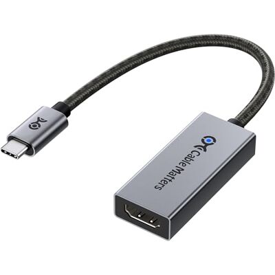 Cable Matters 4K@120Hz 48Gbps adaptador USB-C HDMI 2.1, unidade Cable Matters 4K@120Hz 48Gbps adaptador USB-C HDMI 2.1, unidade