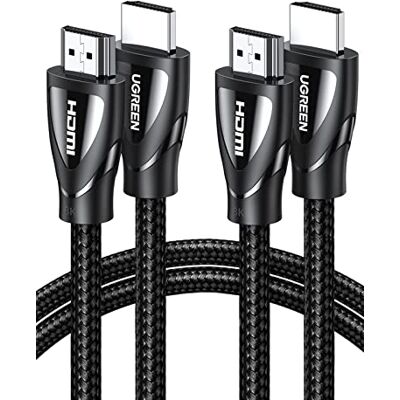 UGREEN Cabo HDMI 2.1 48Gbps de alta velocidade 8K 60Hz 4K 120Hz 3M UGREEN Cabo HDMI 2.1 48Gbps de alta velocidade 8K 60Hz 4K 120Hz 3M