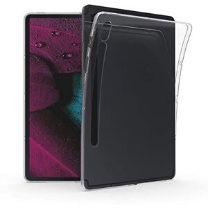 kwmobile Capa compatível com Samsung Galaxy Tab S8 / Galaxy Tab S7 capa ultra fina e flexível de plástico TPU portas e botões acessíveis transparente kwmobile Capa compatível com Samsung Galaxy Tab S8 / Galaxy Tab S7 capa ultra fina e flexível de plástico TPU portas e botões acessíveis transparente