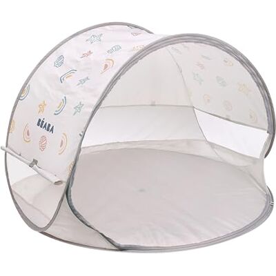 Béaba , Loja de praia para bebé, loja anti-UV infantil, proteção solar máxima UPF50+, filtragem UV, ventilação 360°, mosquiteira, espaçosa, sistema Pop-Up, bolsa de transporte, Breezy, Clay Terra Béaba , Loja de praia para bebé, loja anti-UV infantil, proteção solar máxima UPF50+, filtragem UV, ventilação 360°, mosquiteira, espaçosa, sistema Pop-Up, bolsa de transporte, Breezy, Clay Terra