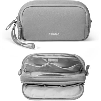 tomtoc T12 Bolsa de acessórios portátil, cinzento, Saco tomtoc T12 Bolsa de acessórios portátil, cinzento, Saco