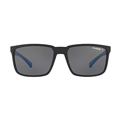 Arnette Ray-Ban 0AN4251 Óculos de sol, retangulares, polarizadas, 58, Matte Black Arnette Ray-Ban 0AN4251 Óculos de sol, retangulares, polarizadas, 58, Matte Black