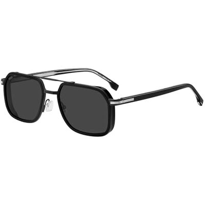Boss 1724/S Óculos de Sol Homem (Pack de 1), Preto/cinzento Boss 1724/S Óculos de Sol Homem (Pack de 1), Preto/cinzento