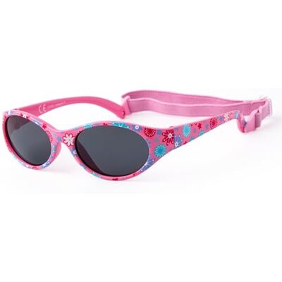 Kiddus Óculos de sol infantis polarizados 2 a 4 anos, criança, UV400 CAT3, flexíveis com faixa ajustável de neoprene, proteção 100% UVA UVB, certificação CE ISO REACH Kiddus Óculos de sol infantis polarizados 2 a 4 anos, criança, UV400 CAT3, flexíveis com faixa ajustável de neoprene, proteção 100% UVA UVB, certificação CE ISO REACH