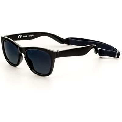 Kiddus Óculos de sol polarizados para menino e menina 2-4 anos, UV400 CAT3 100% de proteção UVA UVB, armação muito flexível, desenhos infantis com faixa ajustável, leves e sem BPA Kiddus Óculos de sol polarizados para menino e menina 2-4 anos, UV400 CAT3 100% de proteção UVA UVB, armação muito flexível, desenhos infantis com faixa ajustável, leves e sem BPA