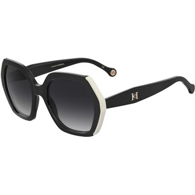 CAROLINA HERRERA Óculos de Sol HER 0181/S Preto Branco/Cinza Degradê 55/20/145 mulher CAROLINA HERRERA Óculos de Sol HER 0181/S Preto Branco/Cinza Degradê 55/20/145 mulher