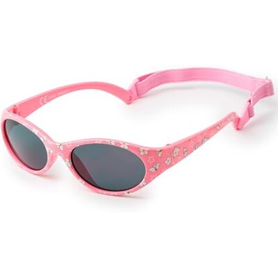 Kiddus Óculos de sol infantis polarizados 2 a 4 anos, criança, UV400 CAT3, flexíveis com faixa ajustável de neoprene, proteção 100% UVA UVB, certificação CE ISO REACH Kiddus Óculos de sol infantis polarizados 2 a 4 anos, criança, UV400 CAT3, flexíveis com faixa ajustável de neoprene, proteção 100% UVA UVB, certificação CE ISO REACH