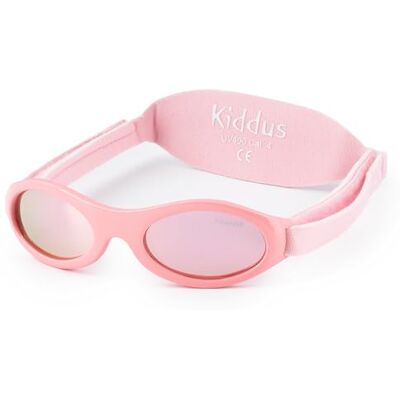 Kiddus Óculos de sol polarizados premium para bebé e menina. 0 meses a 2 anos. UV400 proteção 100% contra raios UVA e UVB. Ponte de silicone macia para o nariz. Faixa ajustável de neoprene, 13 rosa Kiddus Óculos de sol polarizados premium para bebé e menina. 0 meses a 2 anos. UV400 proteção 100% contra raios UVA e UVB. Ponte de silicone macia para o nariz. Faixa ajustável de neoprene, 13 rosa