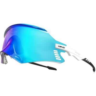 KAPVOE Óculos de Ciclismo Óculos de Sol Esportivos Para Bicicleta Motocicleta BMX Homens Mulheres K2 Lente PC UV400 CAT.3, TR90 aprox. 30g, visión envolvente amplia, 2 tallas de almohadilla KAPVOE Óculos de Ciclismo Óculos de Sol Esportivos Para Bicicleta Motocicleta BMX Homens Mulheres K2 Lente PC UV400 CAT.3, TR90 aprox. 30g, visión envolvente amplia, 2 tallas de almohadilla