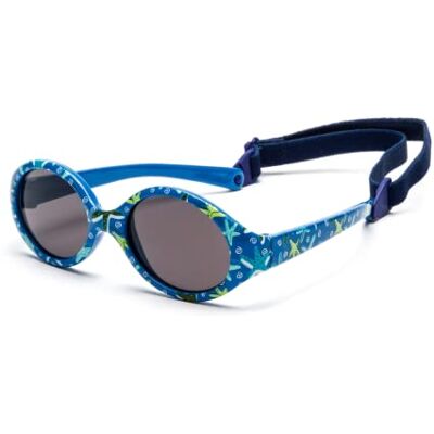 Kiddus Óculos de sol para bebé de 0 a 12 meses, recém-nascido e neonato, polarizados CAT3 UV400, bebés e crianças, muito flexíveis de TPE, com faixa ajustável, sem BPA, cumpre as normas ISO e CE Kiddus Óculos de sol para bebé de 0 a 12 meses, recém-nascido e neonato, polarizados CAT3 UV400, bebés e crianças, muito flexíveis de TPE, com faixa ajustável, sem BPA, cumpre as normas ISO e CE
