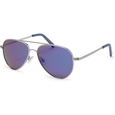 Kiddus Óculos de sol polarizados para menino e menina 9 10 11 12 anos, UV400 CAT3, proteção solar infantil, armação metálica resistente, CE ISO REACH Kiddus Óculos de sol polarizados para menino e menina 9 10 11 12 anos, UV400 CAT3, proteção solar infantil, armação metálica resistente, CE ISO REACH