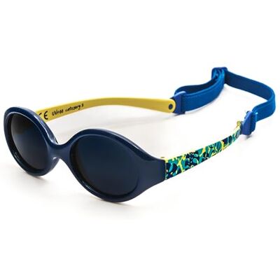 Kiddus Óculos de sol para bebé a partir de 0 meses. Filtro solar UV400. Polarizadas. Sem BPA. Seguro, resistente, leve. Desenhadas em Espanha. Estampados e padrões Kiddus Óculos de sol para bebé a partir de 0 meses. Filtro solar UV400. Polarizadas. Sem BPA. Seguro, resistente, leve. Desenhadas em Espanha. Estampados e padrões