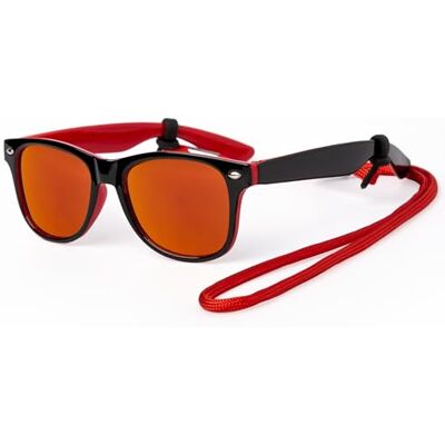Kiddus Óculos de sol para meninos e meninas dos 5 aos 8 anos, polarizados, proteção UV400, leves e resistentes Kiddus Óculos de sol para meninos e meninas dos 5 aos 8 anos, polarizados, proteção UV400, leves e resistentes