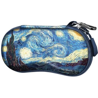FINTIE Capa óculos de sol para mulheres e homens Portátil estojo óculos rígido com clipe e fecho de correr FINTIE Capa óculos de sol para mulheres e homens Portátil estojo óculos rígido com clipe e fecho de correr