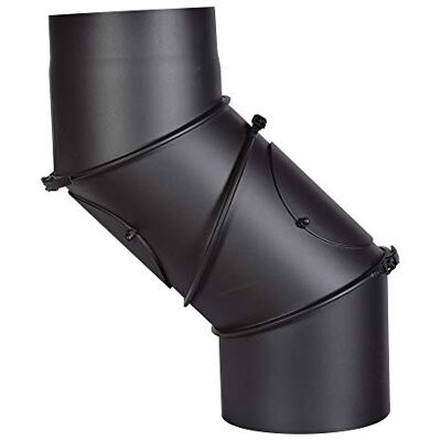 FIREFIX Forro de parede dupla para lareiras e lareiras de 2 mm de espessura, cor preta FIREFIX Forro de parede dupla para lareiras e lareiras de 2 mm de espessura, cor preta