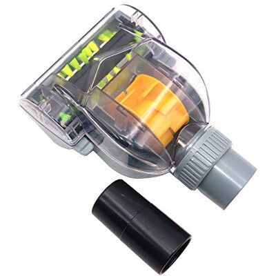 Namvo Escova universal para aspirador, mini turbo, 32 mm/35 mm, para remover sujidade e pelos de animais de estimação, compatível com aspiradores de 32 ou 35 mm, fácil de ajustar, unissexo, transparente Namvo Escova universal para aspirador, mini turbo, 32 mm/35 mm, para remover sujidade e pelos de animais de estimação, compatível com aspiradores de 32 ou 35 mm, fácil de ajustar, unissexo, transparente