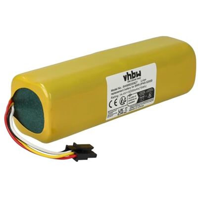 vhbw Bateria compatível com Dreame D9, D9 Pro, F9, L10 Pro, D10, D10 Plus, D10s, D9 MAX, L10 Robot limpeza (5200 mAh, 14,4 V, Li-Ion) L10, D9 Pro, Z10 Pro, F9 robot limpieza (5200 mAh, 14,4 V, Li-Ion) vhbw Bateria compatível com Dreame D9, D9 Pro, F9, L10 Pro, D10, D10 Plus, D10s, D9 MAX, L10 Robot limpeza (5200 mAh, 14,4 V, Li-Ion) L10, D9 Pro, Z10 Pro, F9 robot limpieza (5200 mAh, 14,4 V, Li-Ion)