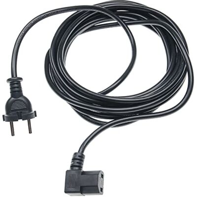 vhbw Cabo de alimentação elétrica compatível com Nilfisk Viper, VP600, VP300, Saltix 10, LSU 375, LSU 275 aspiradores de pó, 5 m, cabo de ligação VP600, VP300, Saltix 10, LSU 375, LSU 275 aspiradoras 5 m, cable de conexión vhbw Cabo de alimentação elétrica compatível com Nilfisk Viper, VP600, VP300, Saltix 10, LSU 375, LSU 275 aspiradores de pó, 5 m, cabo de ligação VP600, VP300, Saltix 10, LSU 375, LSU 275 aspiradoras 5 m, cable de conexión