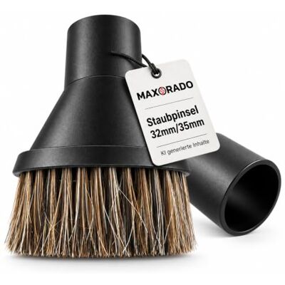 Maxorado Premium Aspirador escova móveis acessório pincel pó escova de cabelo natural crin 32 mm 35 mm para AEG Siemens Bosch Philips Maxorado Premium Aspirador escova móveis acessório pincel pó escova de cabelo natural crin 32 mm 35 mm para AEG Siemens Bosch Philips