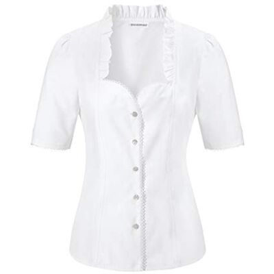 Stockerpoint Bluse Clarissa Trachtenblusen Mujer (Pack de 1) Stockerpoint Bluse Clarissa Trachtenblusen Mujer (Pack de 1)