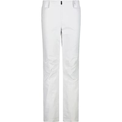 CMP Calças de esqui de sarja para mulher, bianco, L CMP Calças de esqui de sarja para mulher, bianco, L