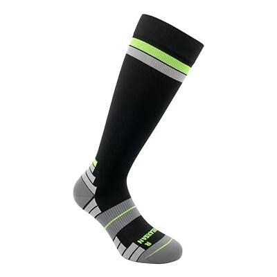 Relaxsan 806 (Black/Green, L) Meias desportivas para homem e mulher, meias de compressão para desporto e corrida, Made in Italy Relaxsan 806 (Black/Green, L) Meias desportivas para homem e mulher, meias de compressão para desporto e corrida, Made in Italy